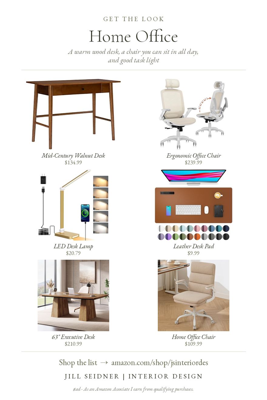 Home Office board by Jill Seidner Interior Design
